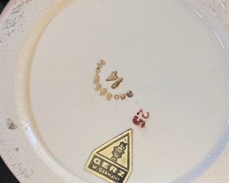 Vintage German Gerz Beer Stein 25 Dancing	11in H	
