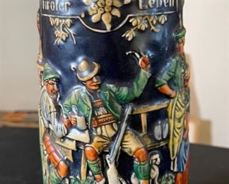 15in German Tiroler Leben Beer Stein 1816	15in H	
