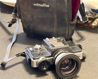 Minolta 110 Zoom SLR Camera		

