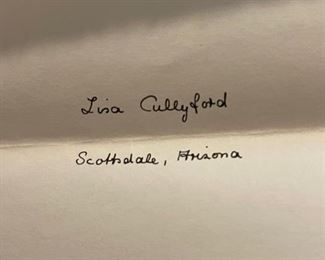 Original Art Lisa Cullyford  The Junk Lady Vue d’Optique	Frame: 9.5 x 11.5 x 2	HxWxD
