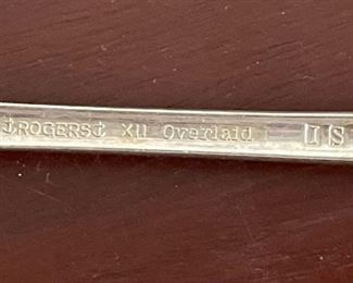 66pc Rogers Reflection Silver Plate Flatware Set XII Overlaid Silverplate Silver Ware		
