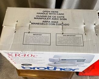 Brother XR40c Sewing Machine XR-40c XR-40	Box: 15 x 9 x 10	HxWxD
