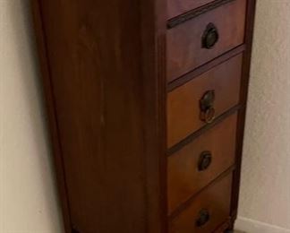 5-Drawer Slender Console Cabinet	35 x 13 x 14	HxWxD
