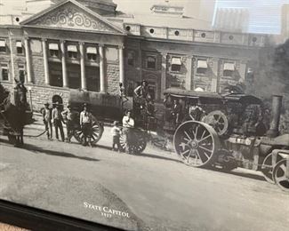 1917 AZ State Capitol  Framed Print	Frame: 18 x 22	