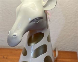 Kids Giraffe Head Table Lamp	20 high by 12 diameter	