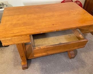 Antique Library Desk	28 x 42 x 26	HxWxD
