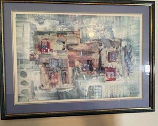 Signed Art Mixed Media Art	29 x 39 x .5	HxWxD
