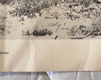 Signed Lot of 6 Robert Shoofly Shufelt Lithographs Prints	16x20in	
