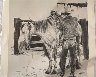 Signed Lot of 6 Robert Shoofly Shufelt Lithographs Prints	16x20in	
