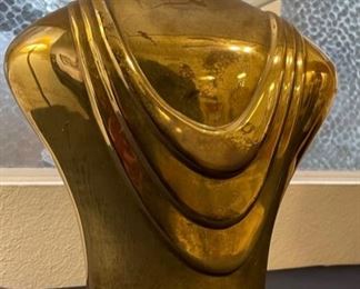 1980s Brass Table Lamp #2	29 x 15 x 15	HxWxD
