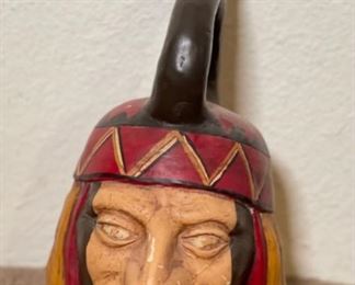 Ceramic Native American Head	12 x 6 x 7	HxWxD
