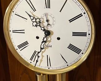 Burl Wood Veneer Trend Wall Clock	49.5 x 16.5 x 7	HxWxD
