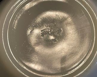 Fire King Polka Dot Nesting Mixing Bowls Black & White	Lg: 6in H x 9.75in Diameter	
