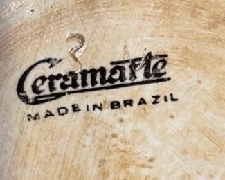 Vintage Budweiser Ceramarte Bud Man Beer Stein	8in H	
