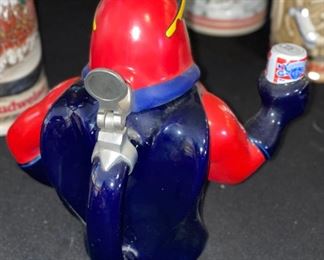 1993 Budweiser Bud Man Beer Stein	8.5 in H	
