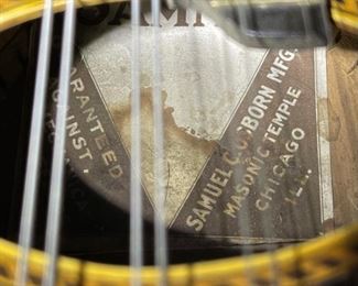 AS-IS Vintage Sammo Mandolin	24.5in Long	
