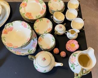 50 pc Franciscan Desert Rose China Set Dinnerware	50 piece	
