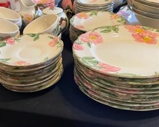 50 pc Franciscan Desert Rose China Set Dinnerware	50 piece	
