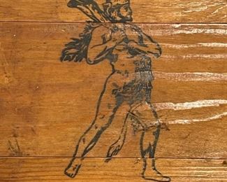 Hercules Wood Gunpowder Sign Powder	10.25x10.75x1.5	HxWxD
