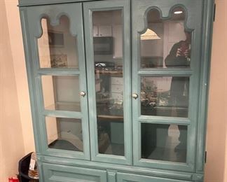 Blue China Cabinet	78 x 52 x 16	HxWxD
