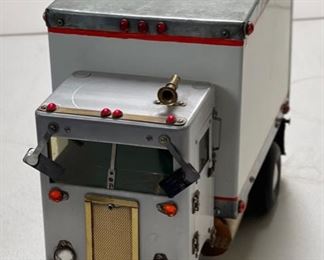 1970s Metal Copper & Brass Folk Art Truck #1	9 x 6 x 12.5	HxWxD
