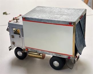 1970s Metal Copper & Brass Folk Art Truck #1	9 x 6 x 12.5	HxWxD
