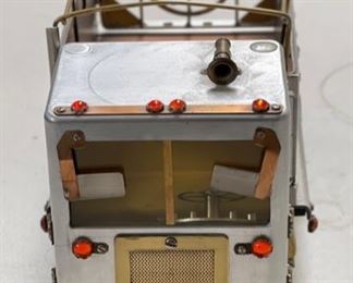 1970s Metal Copper & Brass Folk Art livestock Truck #6	7 x 5 x 14	HxWxD
