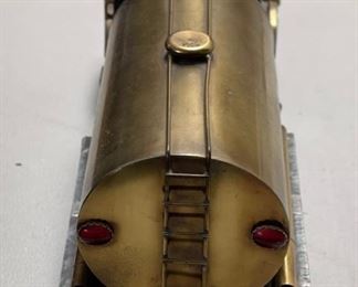 1970s Metal Copper & Brass Folk Art Tanker Truck #8	9 x 6 x 19	HxWxD
