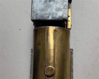 1970s Metal Copper & Brass Folk Art Tanker Truck #8	9 x 6 x 19	HxWxD
