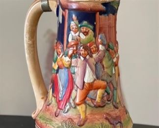 14in German Gerz 1/2L Beer Stein	14in H	
