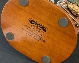 CLOWNING IN AMERICA THE TOURIST VANMARK CLOWN SCULPTURE	6x4.5x9.5 inches	HxWxD
