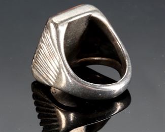 Vintage Navajo Silver & Brown Gemstone Ring Native American SZ: 5.5 Mens	Size: 5.5	
Vintage Navajo Silver & Brown Gemstone Ring Native American SZ: 5 Women’s 	Size: 5.5	