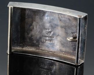 As-is Vintage Mexico Sterling Silver & Turquoise Western Horseshoe Belt Buckle EGO	1.5in x 3in Takes up to 1.5” belt	
