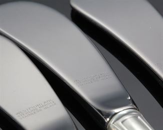 98Pc Westmorland Milburn Rose Sterling Silver Silverware Set flatware 		
