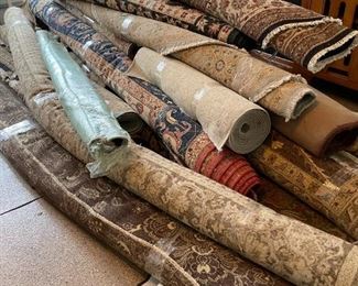 Hand knotted rugs 