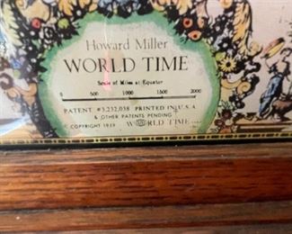 8___$175
Howard Miller clock around the world
• 18 x 26