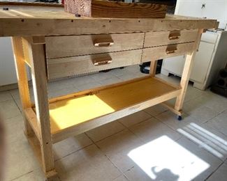 21___$185
Kitchen or work bench island • windsor design
• 36 high 62wide 20 deep