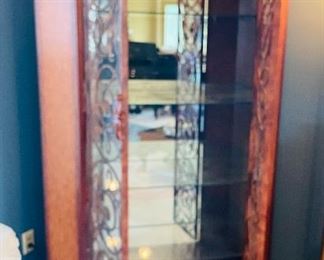 30___$399
French gate style curio cabinet metal & glass
• 78high 45wide 23deep
