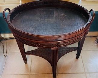 33___$140
Oval table w/conforming tray removable
• 30high 32wide 23deep