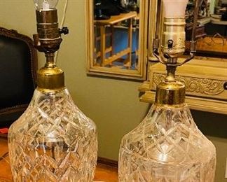 47___$50
Pair of press glass lamps
• 20high