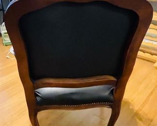 43___$175
French style chair black leather
• 41high 29wide 25deep