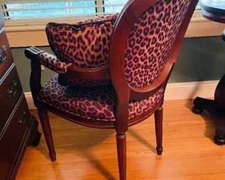 68___$90
Leopard style french chair
• 36high 23wide 26deep