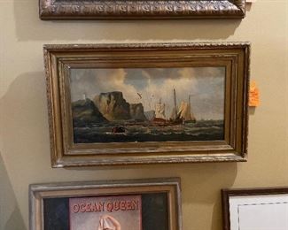 84___$100
Oil painting At Sea 1895 • 31 x 20 