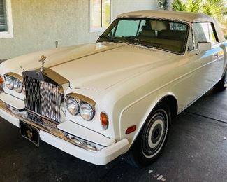 Rolls Royce - 1987 - Corniche II - 69,000 miles. For silent bids only. Bids to be open Saturday Dec 11th at 2:00pm Call or Text Russ for more info. 850-748-5056