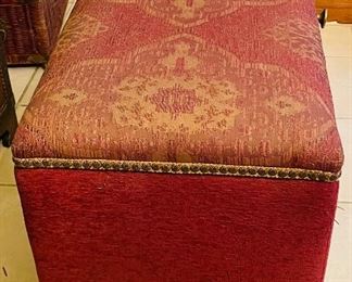 38___$175
Upholstery burgundy trunk