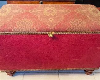 38___$175
Upholstery burgundy trunk