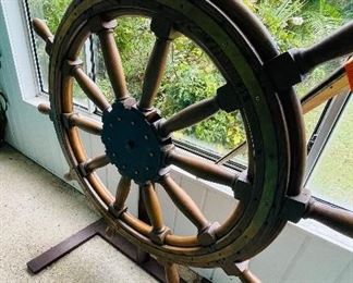 106___$195
Large ship wheel