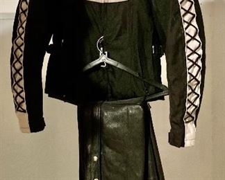 Lady's Harley Davidson leather jacket and pants