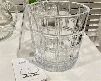 Marquis by Waterford Ice Bucket with tongs. NIB