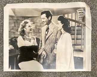 "When Ladies Meet" vintage small movie poster